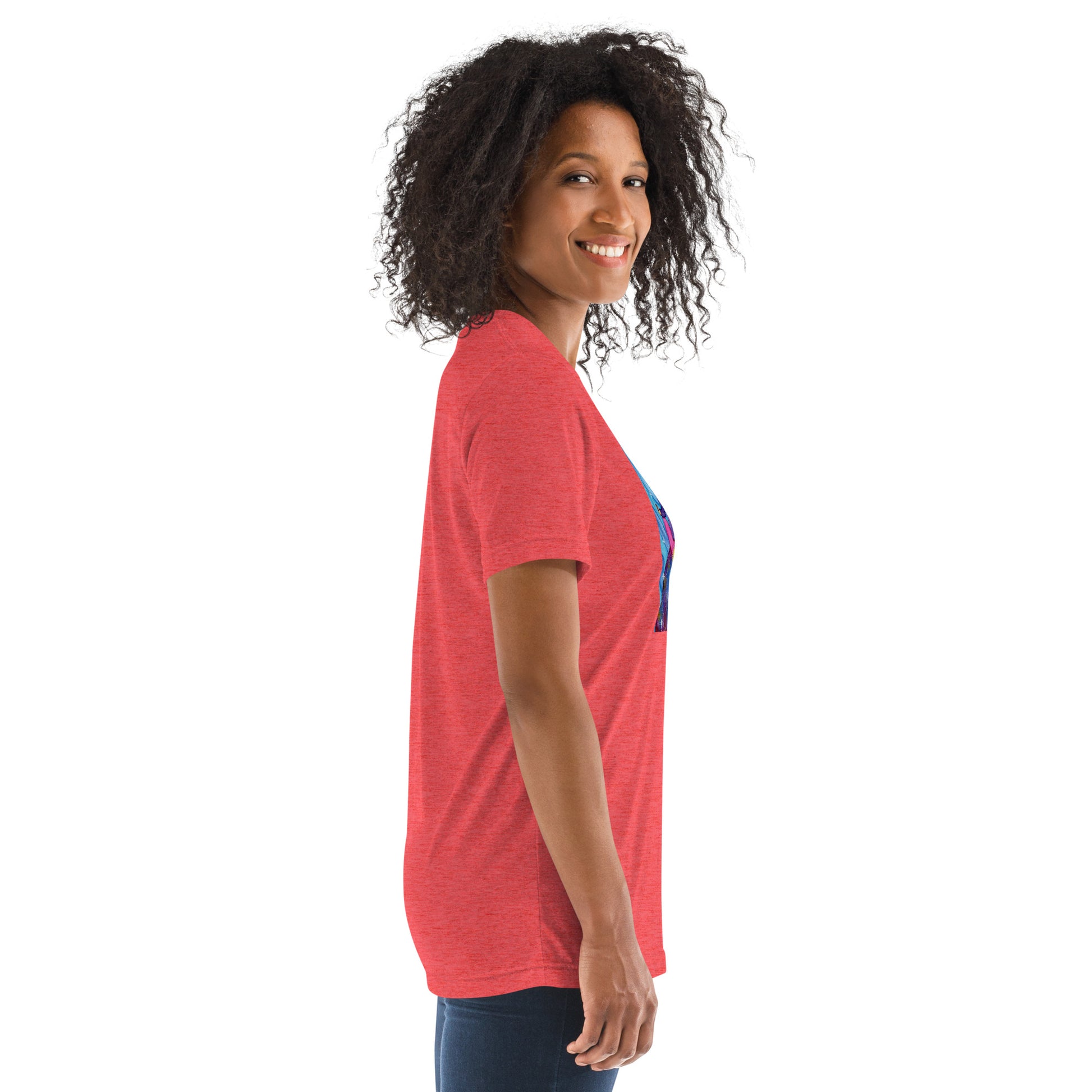 Unisex Tri-Blend T-Shirt (the root chakra)
