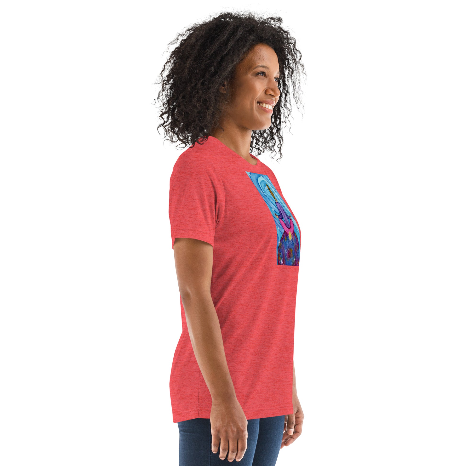 Unisex Tri-Blend T-Shirt (the root chakra)