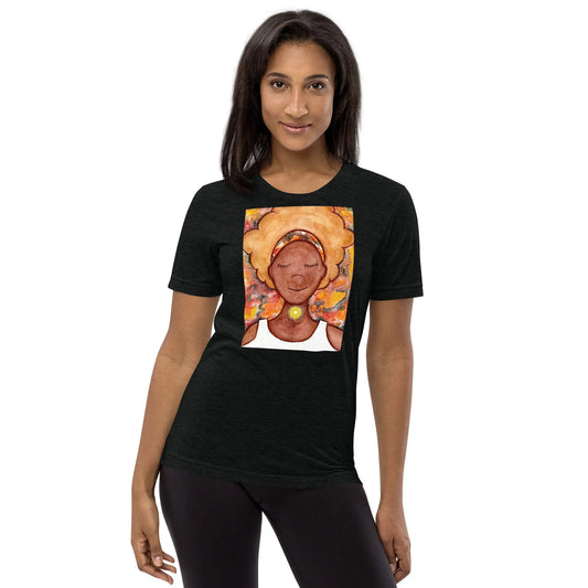 Unisex Tri-Blend T-shirt (the throat chakra)