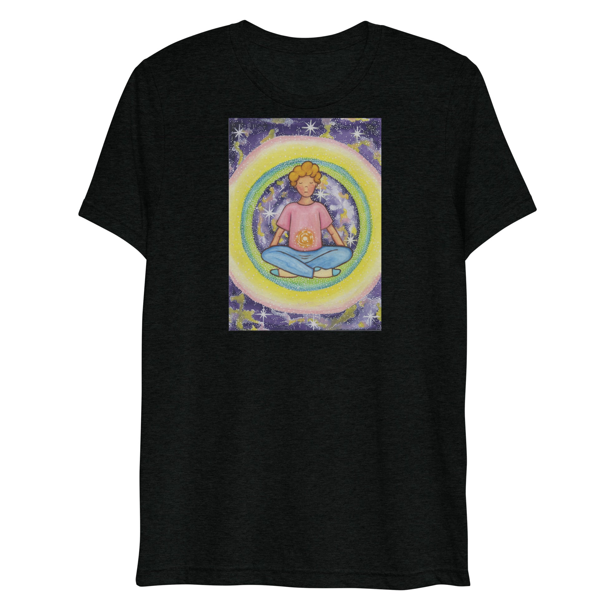 Unisex Tri-Blend T-Shirt (the solar plexus chakra)