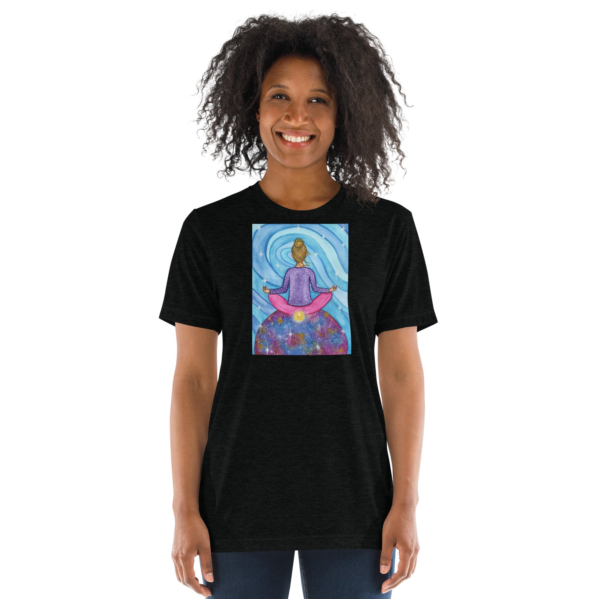 Unisex Tri-Blend T-Shirt (the root chakra)