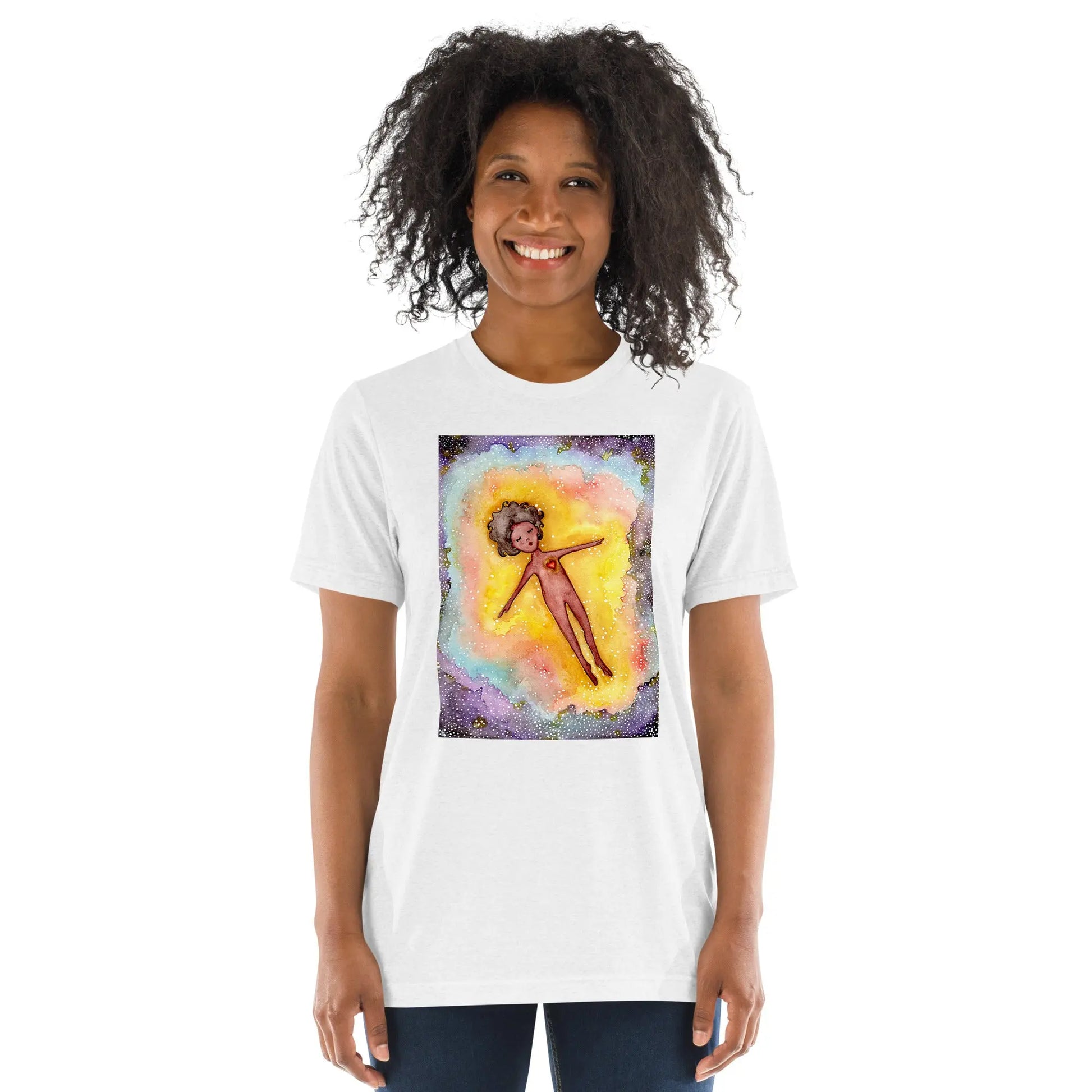 Unisex Tri-Blend T-Shirt (the astral body)