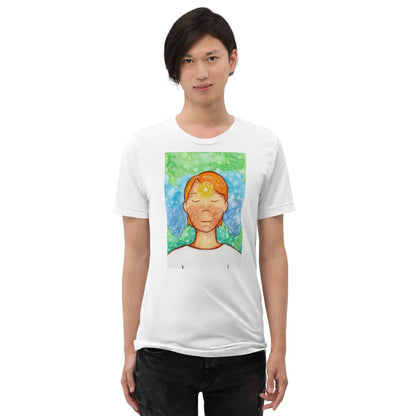 Unisex Tri-Blend T-shirt (the brow chakra)