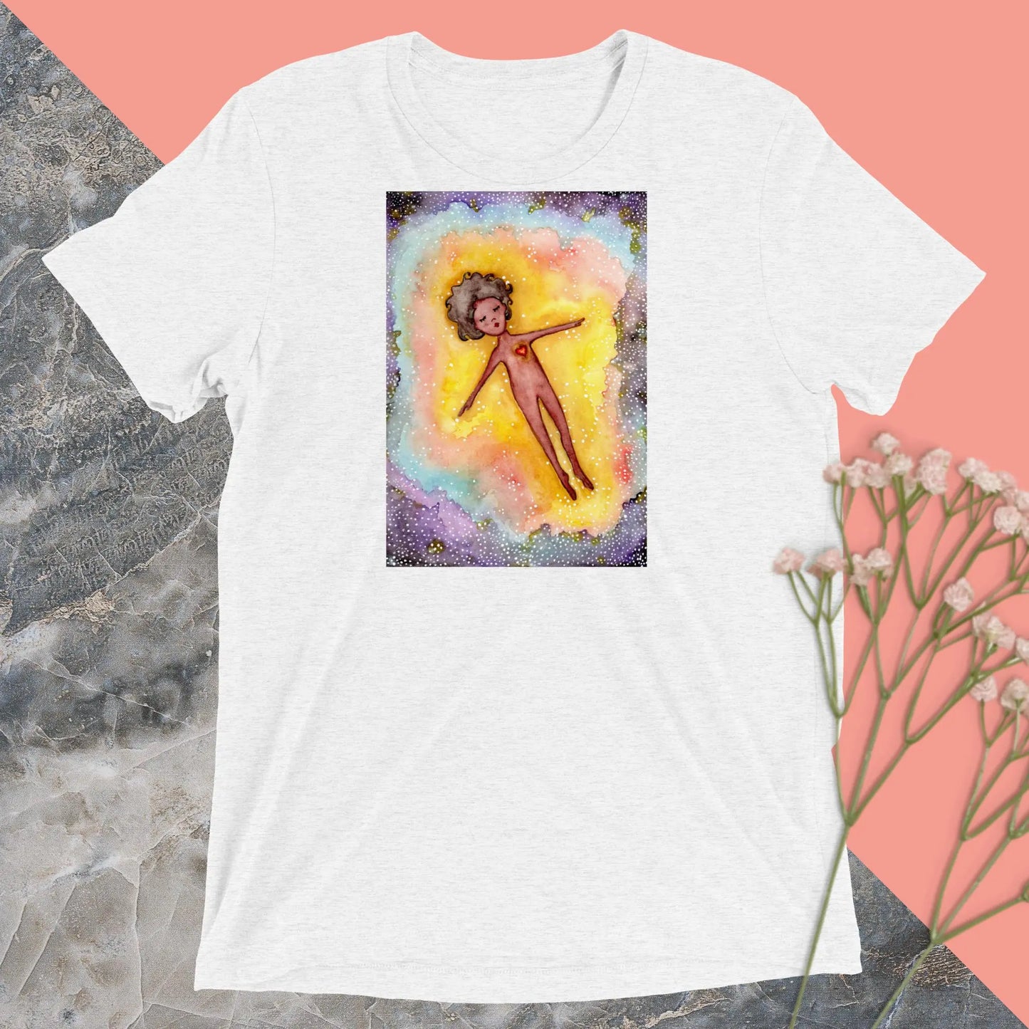 Unisex Tri-Blend T-shirt (the astral body)