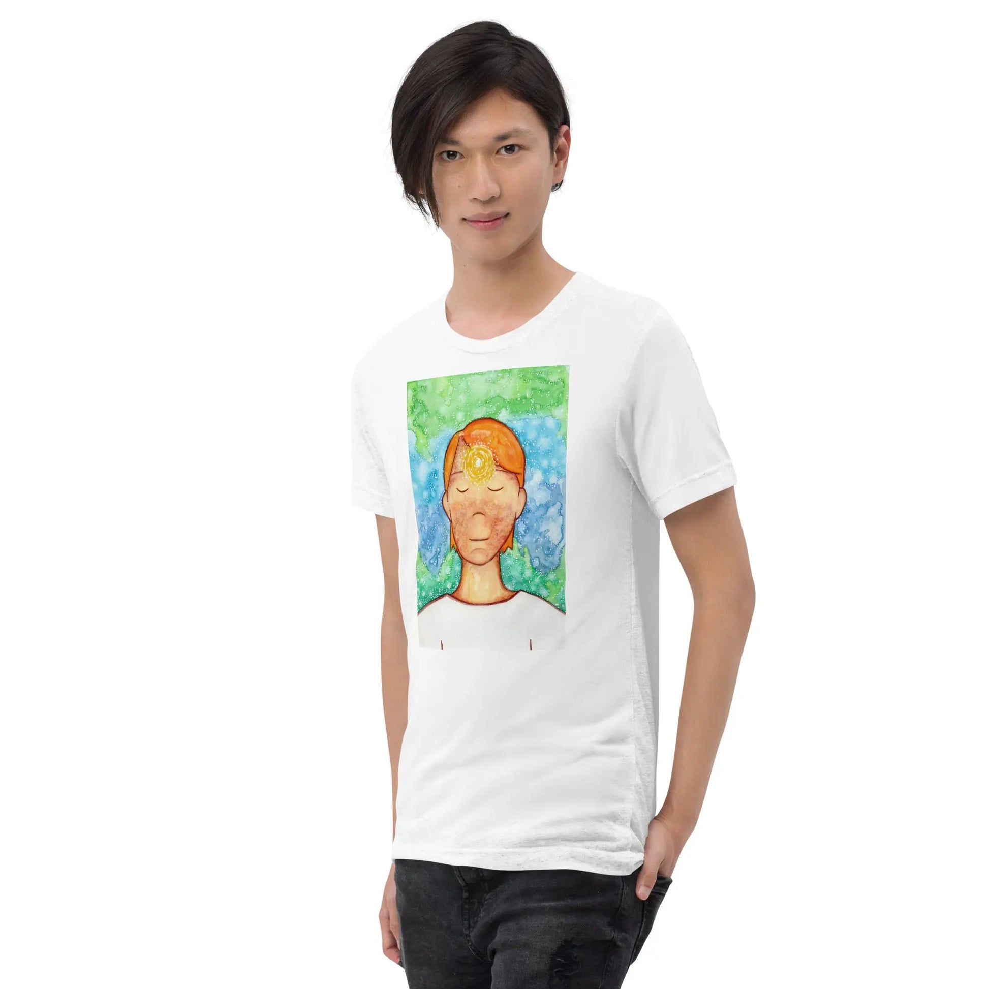 Unisex Tri-Blend T-shirt (the brow chakra)