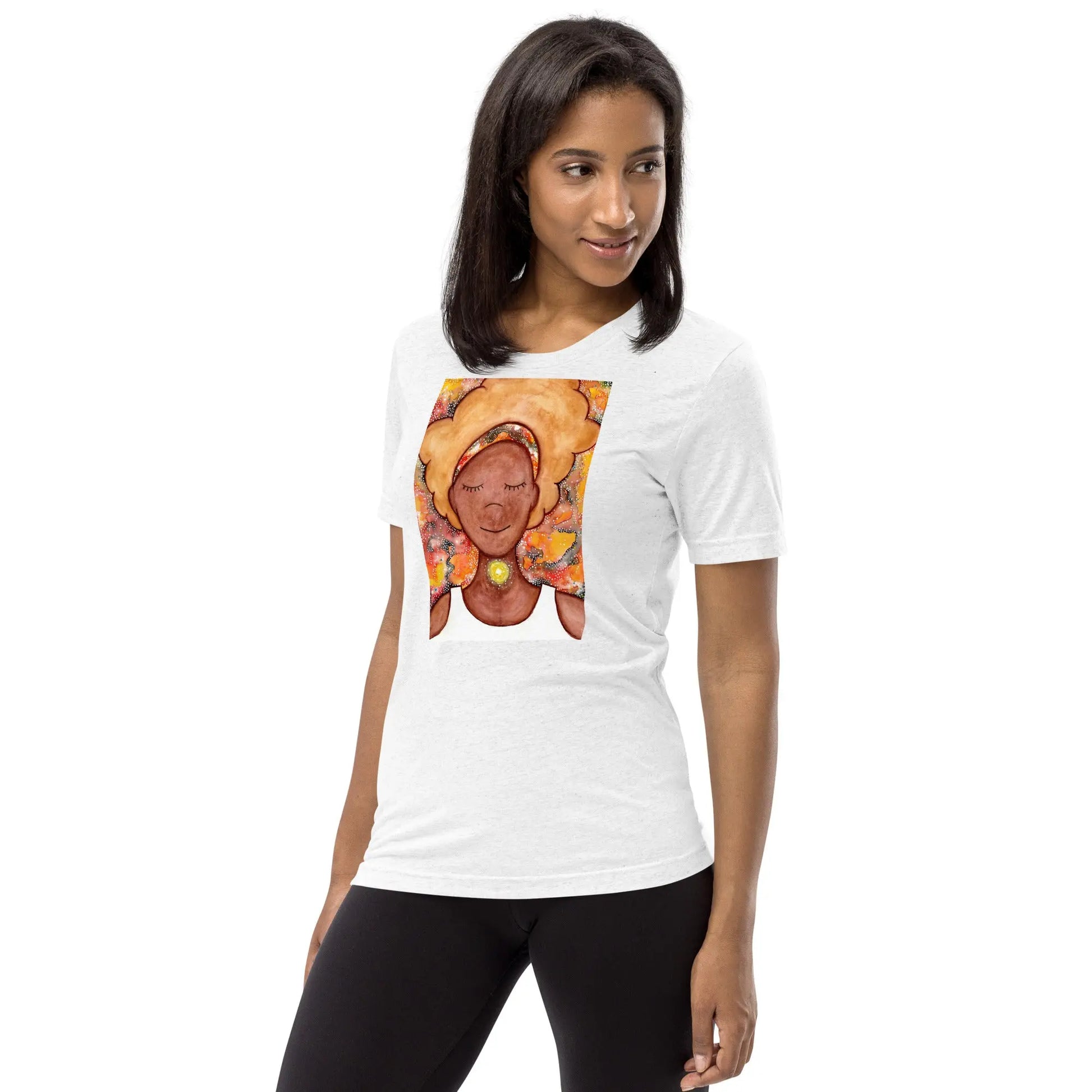Unisex Tri-Blend T-shirt (the throat chakra)