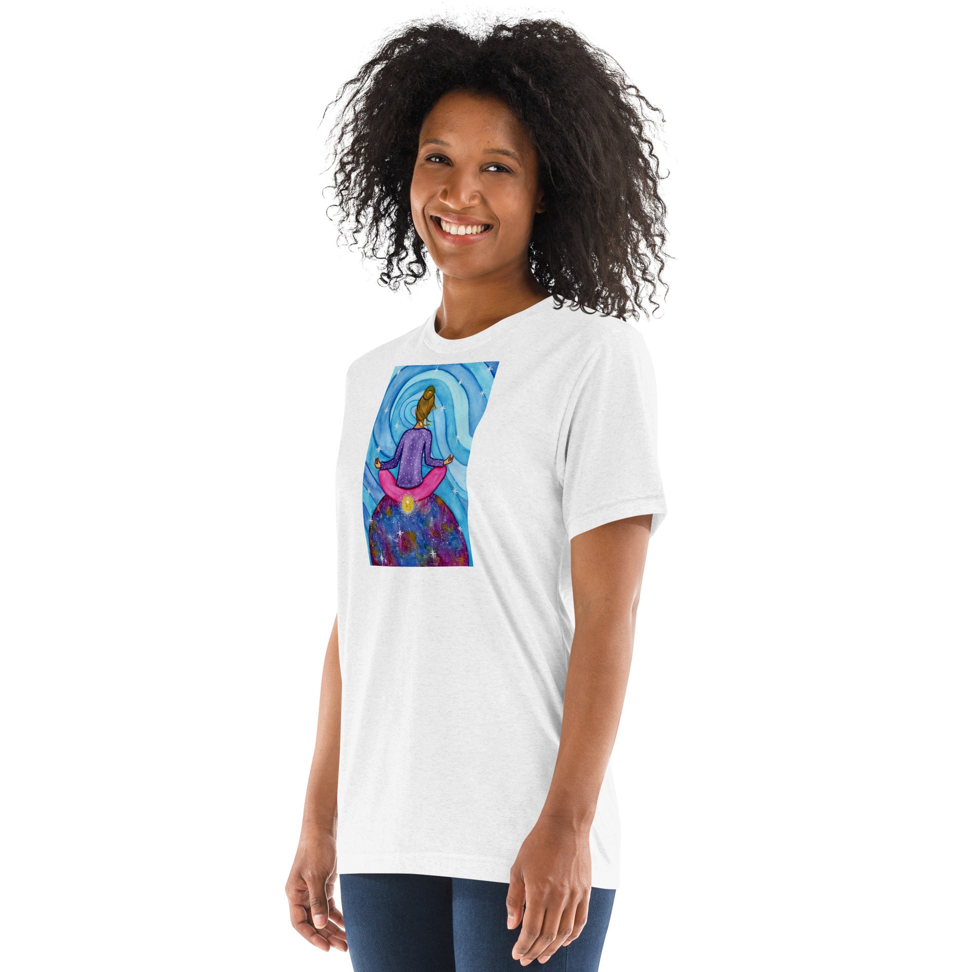 Unisex Tri-Blend T-Shirt (the root chakra)