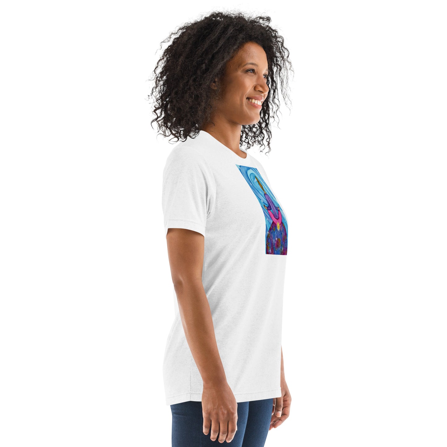 Unisex Tri-Blend T-Shirt (the root chakra)