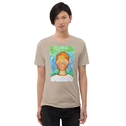Unisex Tri-Blend T-shirt (the brow chakra)