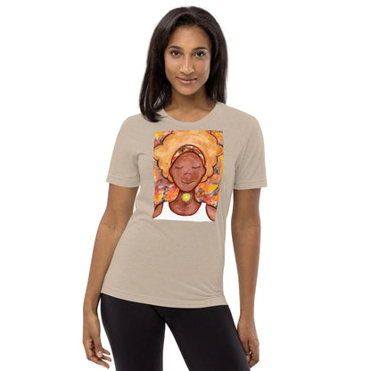 Unisex Tri-Blend T-shirt (the throat chakra)