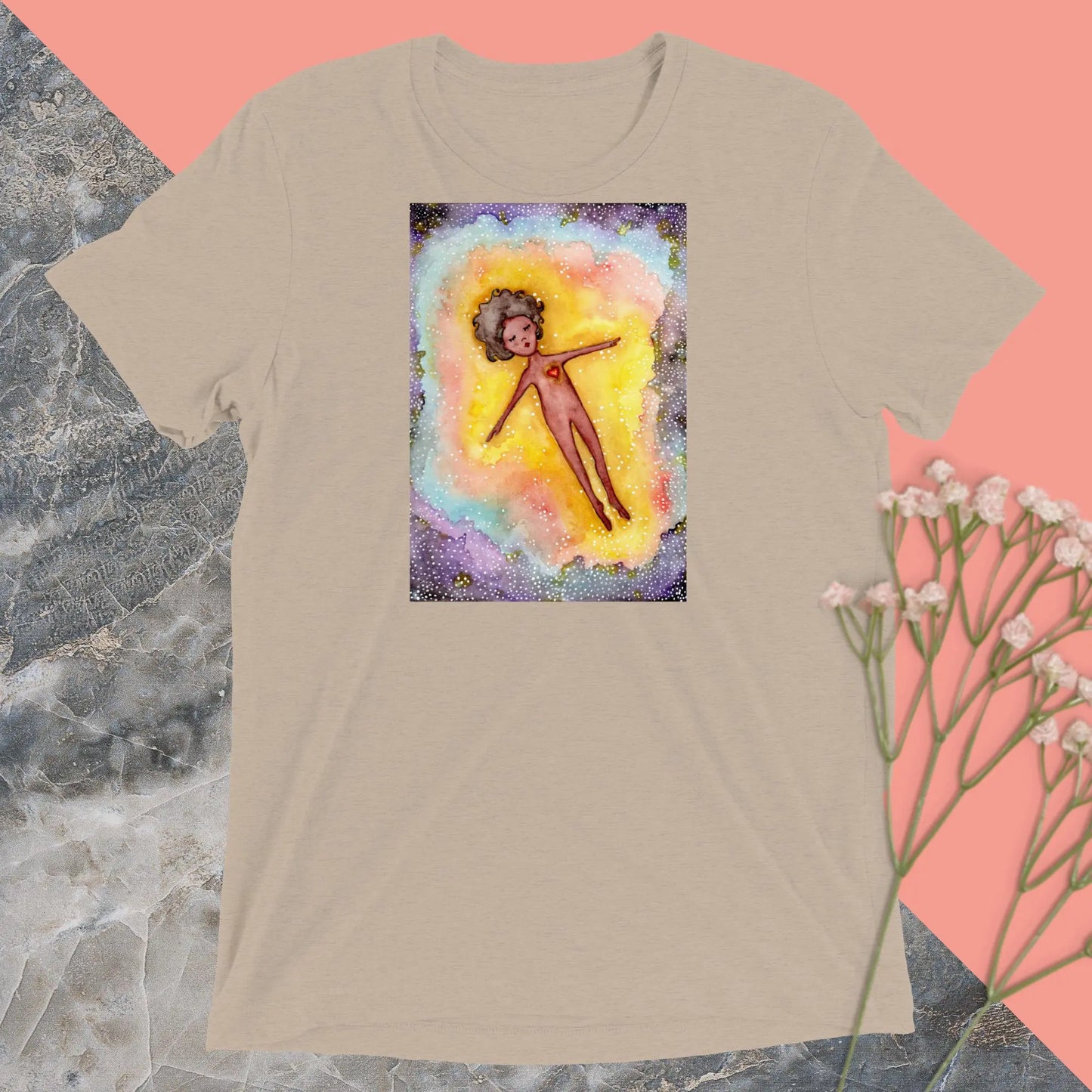 Unisex Tri-Blend T-shirt (the astral body)