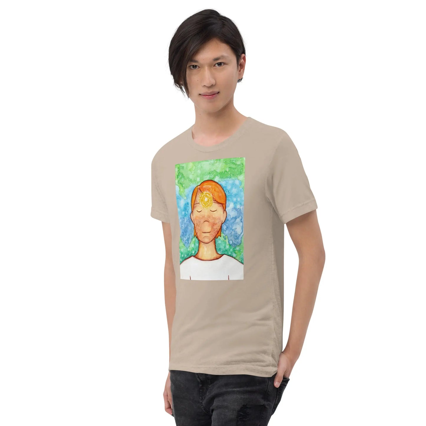 Unisex Tri-Blend T-shirt (the brow chakra)
