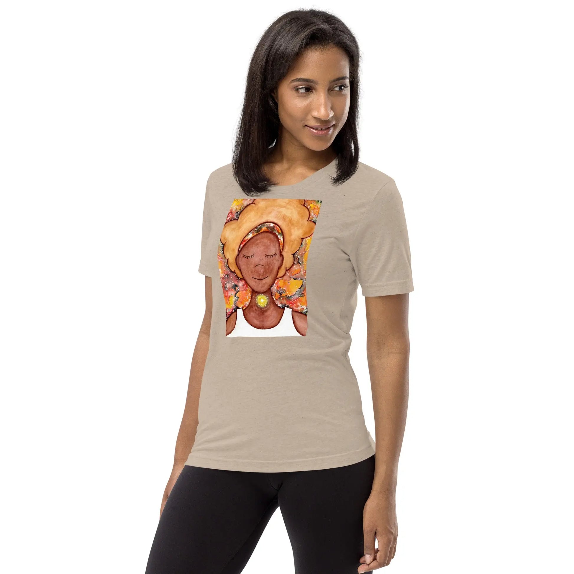 Unisex Tri-Blend T-shirt (the throat chakra)