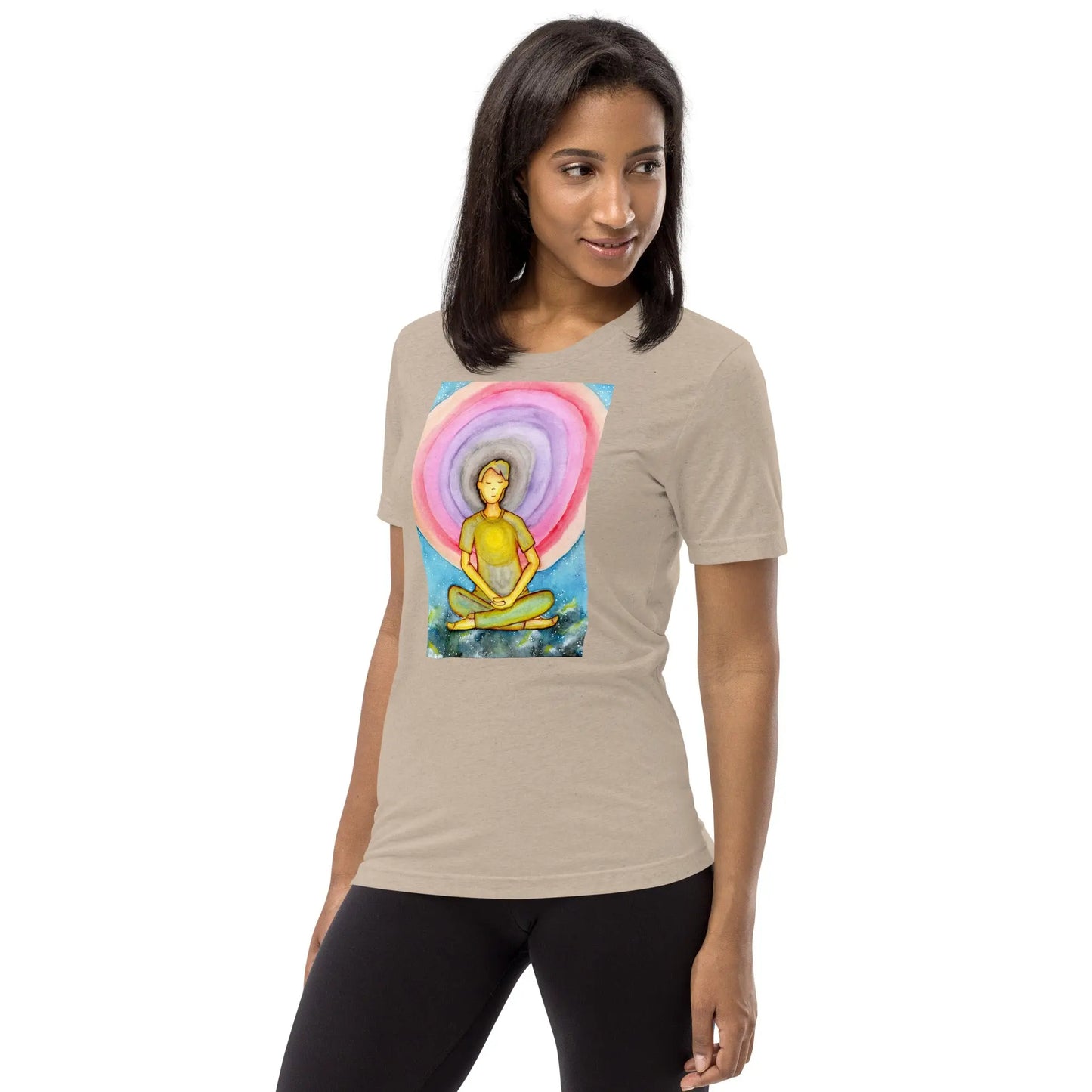 Unisex Tri-Blend T-shirt (the opening of the heart chakra)