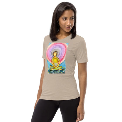 Unisex Tri-Blend T-shirt (the opening of the heart chakra)