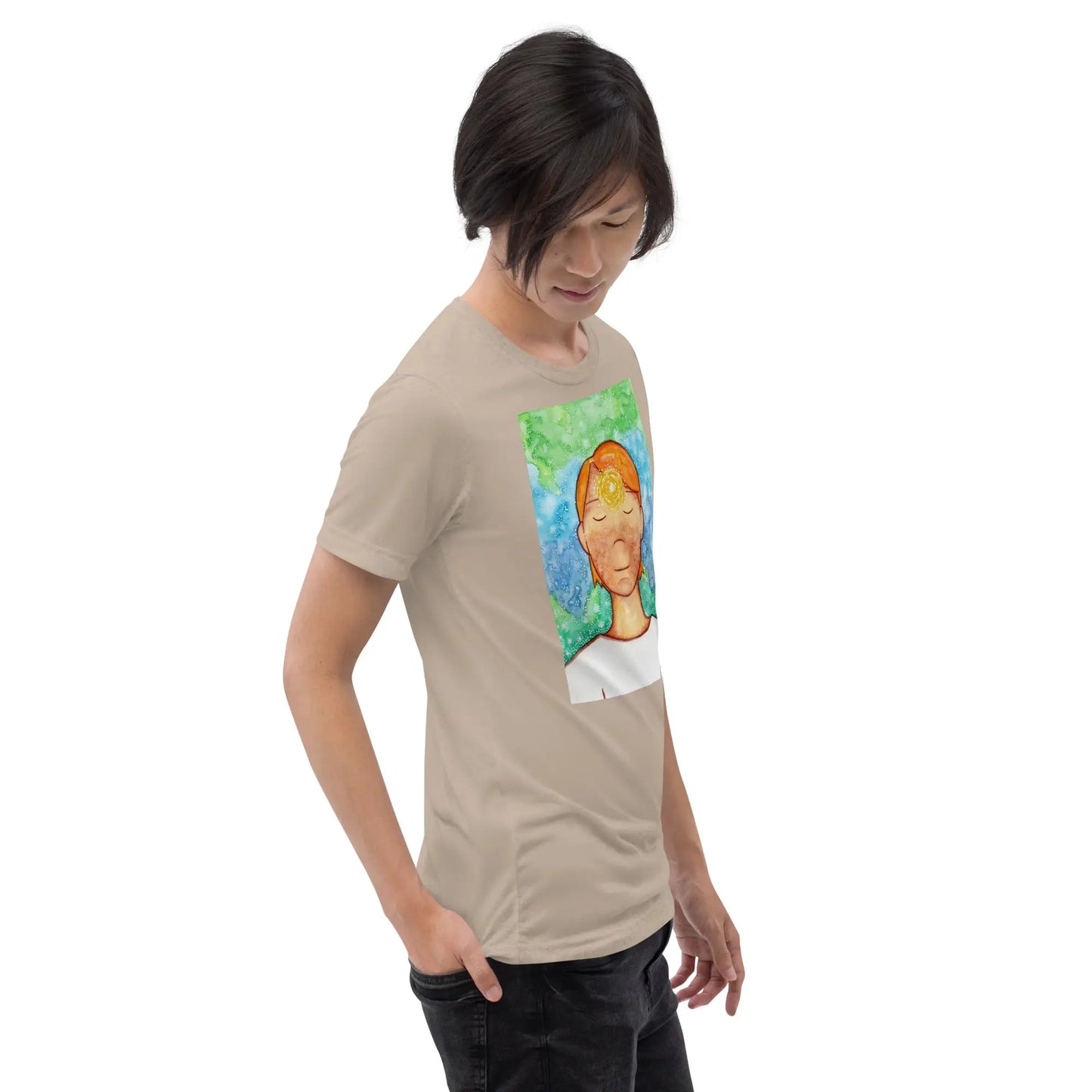 Unisex Tri-Blend T-shirt (the brow chakra)