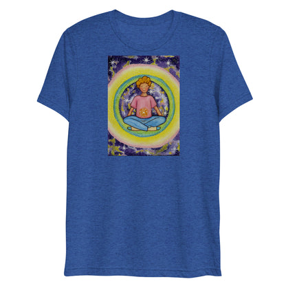 Unisex Tri-Blend T-Shirt (the solar plexus chakra)