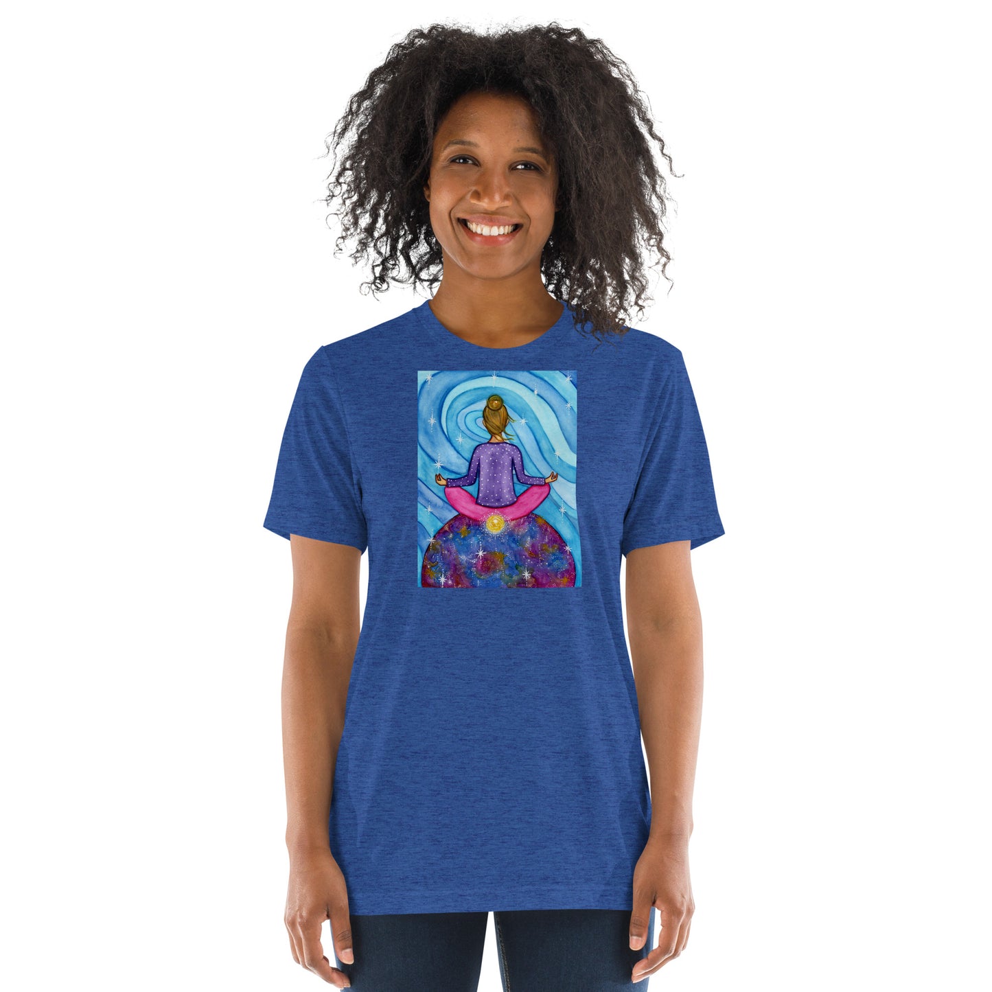 Unisex Tri-Blend T-Shirt (the root chakra)