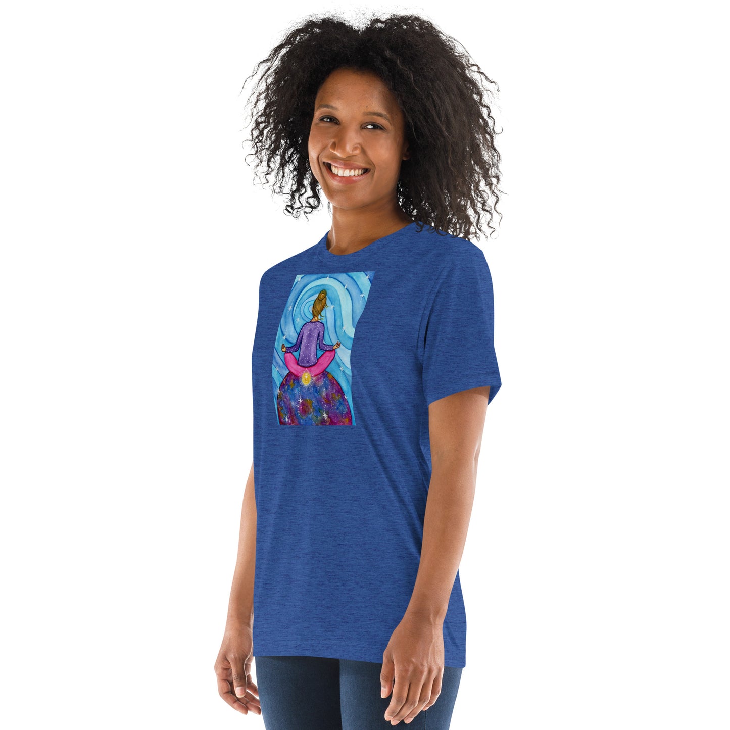 Unisex Tri-Blend T-Shirt (the root chakra)