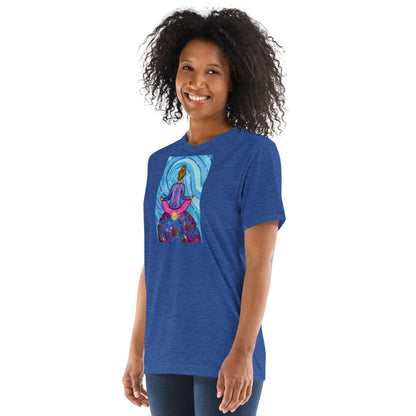 Unisex Tri-Blend T-Shirt (the root chakra)