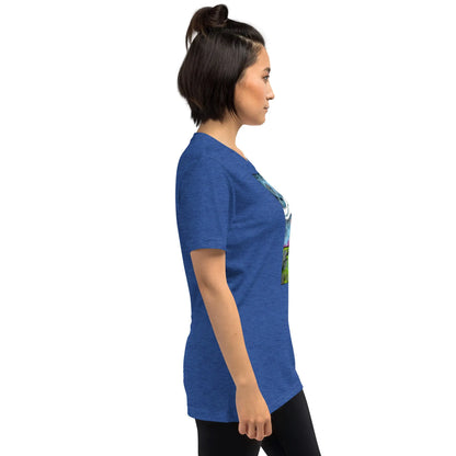 Unisex Tri-Blend T-shirt (the crown chakra)