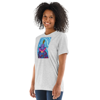 Unisex Tri-Blend T-Shirt (the root chakra)