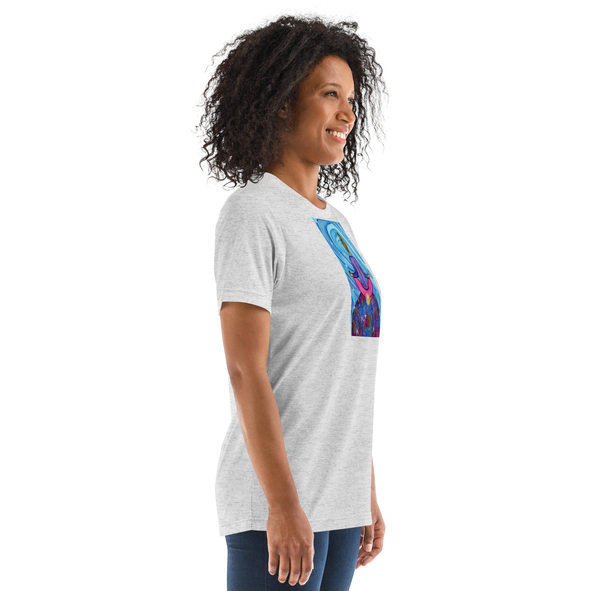 Unisex Tri-Blend T-Shirt (the root chakra)
