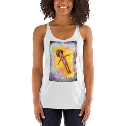Women's Racerback Tank Top (the astral body)