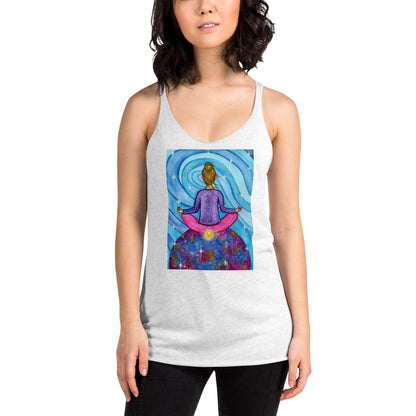 Women's Racerback Tank Top (the root chakra)