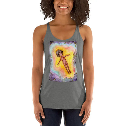 Women's Racerback Tank Top (the astral body)