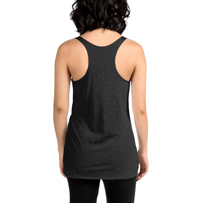 Women's Racerback Tank Top (meditating on a still flame)