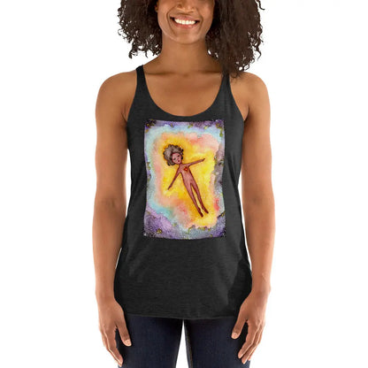 Women's Racerback Tank Top (the astral body)