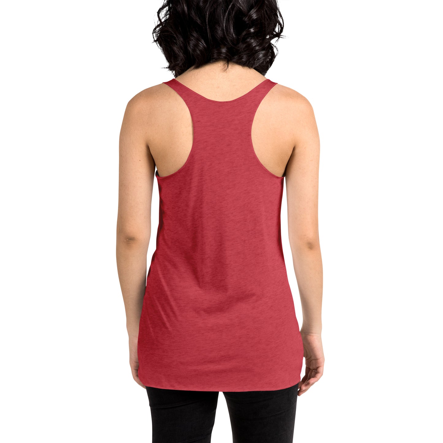 Women's Racerback Tank Top (the root chakra)