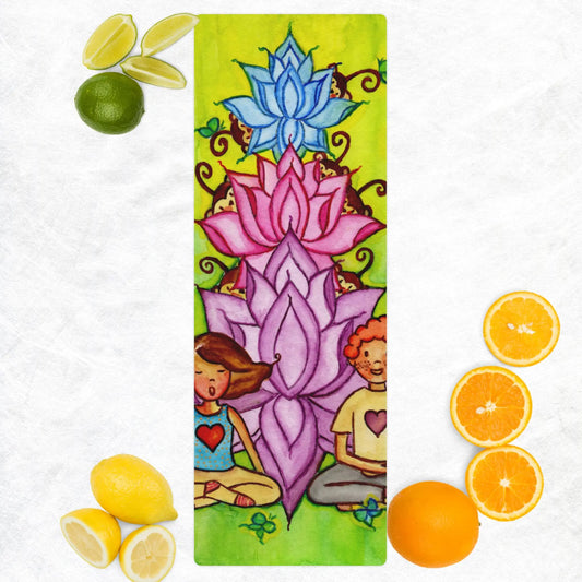 Yoga Mat (chanting helps to calm the monkey mind)